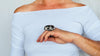 Amber Botanicals Ring. Sterling Silver. Adjustable Size. AMB-2