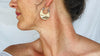 Shiny Silver Hoop Earrings. Oaxacan Jewelry. Sterling Silver. AR1