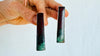 Sonora Sunrise Silver Post Earrings. Rare Chrysocolla Cuprite. Sterling One-of-a-Kind. 137