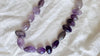 Long Amethyst Necklace. 1175