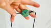 Mayan Green Jade Pendant. Hand-Carved Adze. Guatemala. 2639
