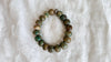 Guatemalita Beaded Bracelet. Sterling Silver. 1389