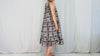 Fantastic Block Print Sun Dress. Neutrals. Size XS - M.