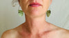 Chrysoprase & Sterling Silver Earrings. 2494