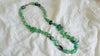 Long Fluorite & Sterling Silver Necklace. 2460