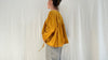 Mexican Gauze Blouse. Mustard. One Size