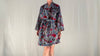 Cotton Velvet Printed Robe. Luxe Robe.