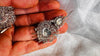 Oaxacan Filigree Heart Earrings. Sterling Silver. Mexico. s/n