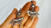 Oaxacan Filigree Bird Earrings. Sterling Silver. Mexico. Frida Kahlo. BI-3