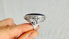 Amethyst Botanicals Ring. Handcrafted Sterling Silver Jewelry. Size 8. Stupendous Quality. 4135