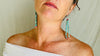 Natural Turquoise Earrings. Santo Domingo. Kewa Pueblo. Native American. 4025