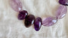 Amethyst & Silver Necklace. Sterling Silver. 1161