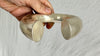 Karen Hill Tribe Silver Bangle. SCRATCH 'N' DENT 1092