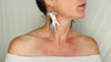 Oaxaca Hand Silver Earrings. La Mano. Hecho en Mexico. Frida Kahlo Style. Handmade Southwestern Jewelry. 2661