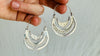 Oaxacan Earrings. Pearl & Silver. Frida Kahlo. 2513