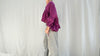 Mexican Gauze Blouse. Purple. One Size