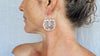 Arracadas Jerezanas Hoop Earrings. Zacatecas. Oversized. 2817