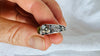 Amber Botanicals Ring. Sterling Silver. Adjustable Size. AP-431