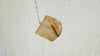 Gold-Rutilated Quartz Crystal Pendant Necklace. Sterling Silver. Atelier Aadya. Medicine Necklace. 2561
