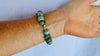 Guatemalita Bracelet. Beaded with Sterling Silver. Mayan Jewelry. 2842