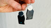 Turquoise & Silver Earrings. Handmade Sterling Silver Jewelry. Natural Hubei Stone. 2361