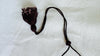 Antique Hanuman Necklace. Sterling Silver Hindu God Amulet Necklace. 1072