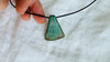 Mayan Green Jade Pendant. Hand-Carved Adze. Guatemala. 2751