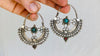 Vintage Waziri Silver Earrings. Sterling Silver.