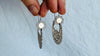 Vintage Filigree Earrings. Arracadas. Mexico. Frida Kahlo. AP-462