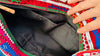 Rabari Hand-Embroidered Shoulder Bag. Applique. 4329