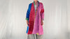 Vintage Kantha Color Block Coat.