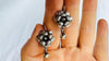 Taxco Flower Earrings. Sterling Silver. Mexico. Frida Kahlo. FL-1