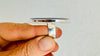 Oversized Lapis Lazuli Ring. Size 6. Sterling Silver Cocktail Ring. 4149