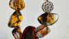 Dramatic Amber Necklace. Antique Sterling Silver Beads. Maximalist Designer Jewelry. IN COMPLIANCE with Etsy Regulations