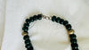 Jade Chachal Beaded Necklace. Guatemalan Jade. 2246