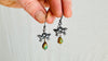 Mexican Love Bird Earrings. Cast Sterling Silver Jewelry from Oaxaca. 2400