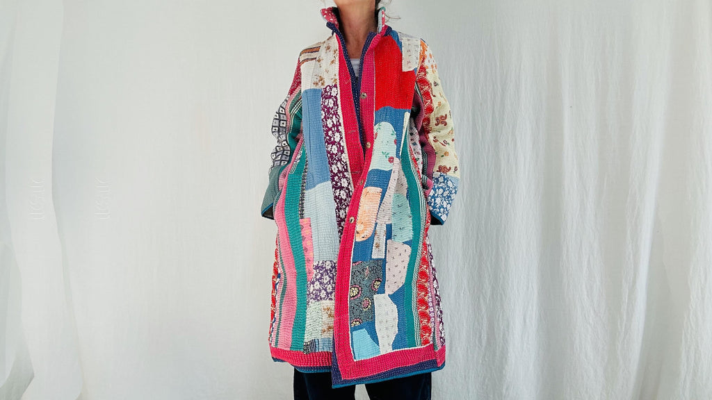 Vintage Kantha Coat.