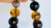 Huge Graduated Amber Round Bead Necklace. Dramatic and Gorgeous!