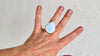 Rainbow Moonstone Ring. Oversized. Adjustable. 1129