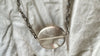Huge Natural Quartz & Silver Pendant Necklace. Atelier Aadya. Medicine Necklace. 0877