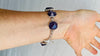 Sterling Amethyst Bracelet. 0478