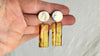 Amber & Silver Earrings. Handmade Sterling Silver Jewelry. 1107
