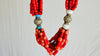 Balochi Multi-Strand Tribal Beaded Necklace. 4253