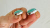 Amazonite Earrings. Handcrafted Sterling Silver Jewelry. Designer Post Earrings. 4079