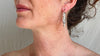 Fat Hoop Earrings India. Sterling Silver. 1075