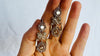 Oaxacan Filigree Earrings.Sterling Silver. Mexico. Frida Kahlo. 2814