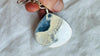 Blue Labradorite Pendant Necklace on a Handmade Sterling Silver Chain. 2725