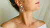 Oaxacan Filigree Earrings w/ Pearl. Sterling Silver. Mexico. Frida Kahlo. Posts. 0316