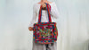 Rabari Hand-Embroidered Shoulder Bag. Applique. 4223