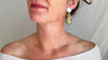 Amber & Silver Earrings. Handmade Sterling Silver Jewelry. 1107